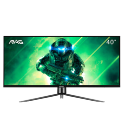 MSI 微星 MAG401QR 40英寸 IPS FreeSync 显示器（3440×1440、155Hz、118%sRGB、HDR400、Type-C 65W）