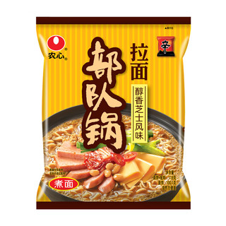 移动端、京东百亿补贴：NONGSHIM 农心 部队锅拉面 醇香芝士风味 118g*4袋