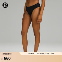 lululemon 丨InvisiWear 女士内裤 *5条装 LW9DEOS 黑色 S