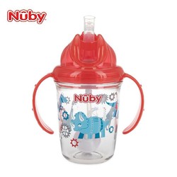 Nuby 努比 婴儿学饮杯吸管杯240ML
