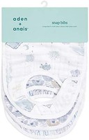 aden+anais aden + anais 带有纱布围兜 口水巾 sunrise 32x24cm 3件 ASNC30014J