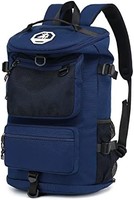 健身 行李袋背包 4 向防水带鞋子隔层,适合旅行运动徒步笔记本电脑, 深蓝色, XL, 背包