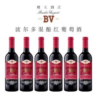 璞立酒庄 BV红酒 波尔多混酿  2018年份 750ml*6瓶 整箱装