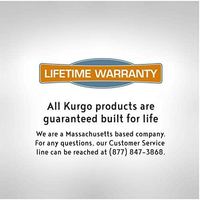 kurgo 防滑长座椅套，宠物后座椅套，防水防滑汽车座椅套和保护罩