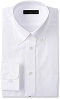 [科纳卡] 男士衬衫 商务基础款 男士纽扣衬衫 白织图案  KZ_YS-WH-DOBY-BD-1