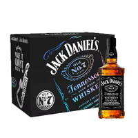 杰克丹尼 Jack Daniels）美国田纳西州调和型威士忌500ml4只装