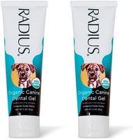 RADIUS 奥德赛 USDA *** Canine 宠物牙膏 3 盎司(约 85.0 克)狗狗*牙膏,旨在清洁牙齿,帮助防止牙垢