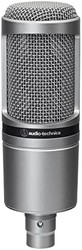 audio-technica 铁三角 Audio Technica 铁三角 AT2020 心形电容麦克风（XLR 连接），用于画外音、播客、流媒体和录音