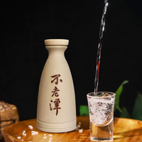 不老潭 土陶小酒52度浓香100ML*6瓶，执行标准10781.1-2021（优级），纯粮食酒值得购买