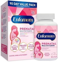 美赞臣 meadjohnson 美赞臣 Enfamil 铂睿 Enfamom 孕妇产前维生素和矿物质软胶囊补充剂