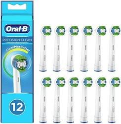 Oral-B 欧乐-B 欧乐B 精准清洁电动牙刷头 采用 CleanMaximiser 技术 去除多余牙菌斑 12 支装 白色
