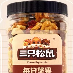 Three Squirrels 三只松鼠 每日坚果混合早餐袋装 400g