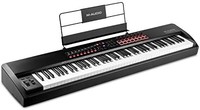 M-AUDIO Hammer 88 Pro – 88 键 USB MIDI 键盘控制器,带钢琴风格加重锤动作键、击球垫、MIDI