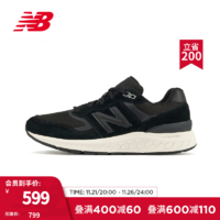 NEW BALANCE NB男鞋Walking 880系列经典透气运动休闲鞋 黑色 MW880BK6 41.5(脚长26cm)