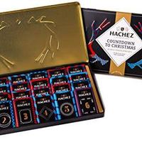 HACHEZ 黑骑士 圣诞倒数日历 平板电脑盒“圣诞节倒计时”，1 件装（1 x 180 克）