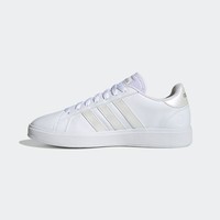 adidas 阿迪达斯 轻运动GRAND COURT BASE女网球文化休闲板鞋小白鞋