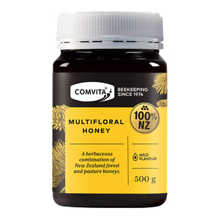 88VIP：COMVITA 康维他 新西兰进口康维他多花种百花蜂蜜500g天然蜂蜜成熟野生蜜