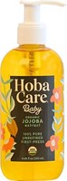 HobaCare 婴儿护理纯荷荷巴油 - 未精炼冷压身体和表皮按摩油