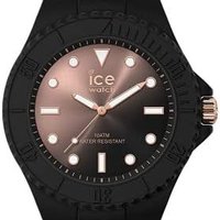 Ice-Watch - 冰代日落黑色 - 硅胶表带腕表