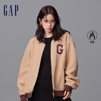 移动专享：Gap 盖璞 男女装秋季2023新款LOGO棒球服841338卫衣