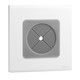 legrand 罗格朗 开关插座面板 简悦系列陶瓷白色 86型墙壁插座 空白面板带出线孔