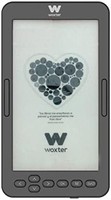 Woxter E-Book Scriba 195 S - 黑色小型电子书阅读器，4.7 英寸（960x540，EPUB，PDF）4 GB