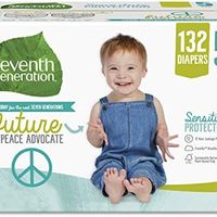 seventh generation 七世代 *七世代 婴儿尿布 5 号 132 片 一个月用量 适用于敏感肌肤