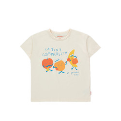 Tinycottons 儿童T恤春夏新款男童卡通短袖女童印花上衣