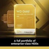 西部数据 计算机内置硬盘 22000.0 GB 兼容存储系统 防震 WD221KRYZ