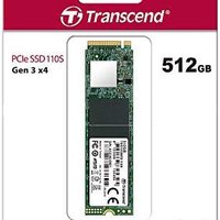 Transcend 创见 512GB Nvme PCIe Gen3 X4 MTE110S M.2 SSD 固态硬盘 TS512GMTE110S