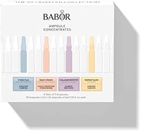 babor 面部精华安瓶，保湿，再生，抗皱，容光焕发，4 件套，7 x 2 ml，56 ml