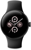 Google 谷歌 Pixel Watch 2 Matte Black 铝制外壳/Obsidian 活动表带(Wifi) GA05029-GB