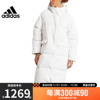 adidas 阿迪达斯 冬季女子运动休闲羽绒服外套IK3158 IK3158- XL