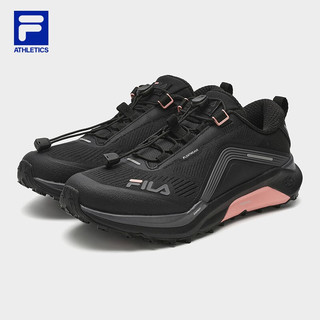 斐乐（FILA）【张钧甯同款】 女鞋3A LYNX 1+户外鞋2023冬跑步鞋 花岗灰/沥青灰-GA 38