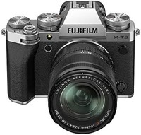 FUJIFILM 富士 X-T5 套件带 18-55mm 镜头（银色）