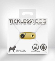 Tickless Mini Dog – 超森,天然,无化学的蜱虫和跳蚤驱动 – 金色