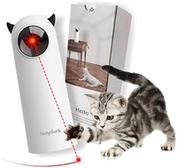 Lazyduck 互动猫激光玩具,带自动指针丰富,适合积极玩耍,促进自然行为,