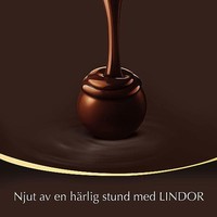 Lindt 瑞士莲 LINDOR 超黑巧克力球|约 80 勺黑巧克力 |含 70% 可可