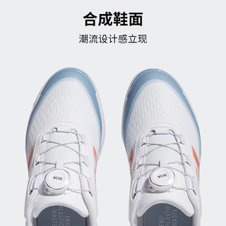 adidas阿迪达斯W SOLARSTAR BOA女高尔夫旋转按钮球鞋GW2144 白/蓝/橙色 36.5(225mm)