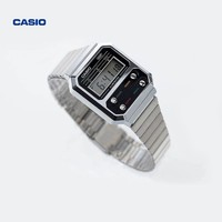 CASIO 卡西欧 A100WE时尚复古小方块电子表