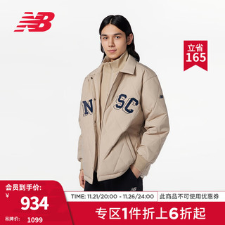 NEW BALANCE NB23男款潮流百搭运动棉服外套 SOT AMJ34310 S