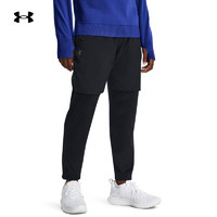 安德玛（UNDERARMOUR）秋冬Qlifier Cold男子跑步运动长裤1379307 黑色001 XXL