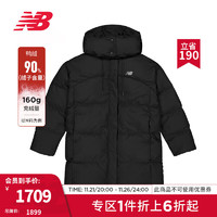 NEW BALANCE23女款冬季潮流时尚保暖连帽羽绒服 BK NPD48112 S