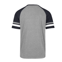 47 BRAND x MLB纽约洋基队男子时尚潮NY印花纯棉运动休闲短袖T恤