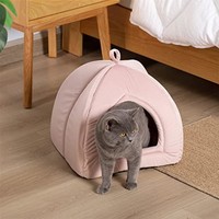 KASENTEX 室内猫床 2 合 1 猫屋宠物用品 适用于大型猫或小型犬