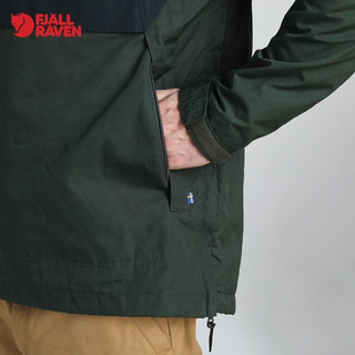 FJALLRAVEN北极狐2022秋冬新户外男女保暖时尚露营休闲连帽夹克08221113 662C-555森林绿-暗海蓝 AS