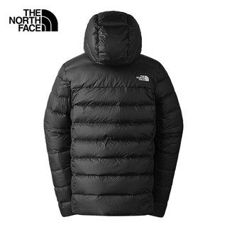 北面（The North Face）羽绒服女两面穿DWR防泼水户外运动保暖83OK O6O/黑色 XL170/96