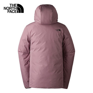 北面（The North Face）羽绒服女两面穿DWR防泼水户外运动保暖83OK O6O/黑色 XL170/96