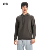 安德玛（UNDERARMOUR）秋冬Meridian男子训练运动连帽卫衣1379668 灰色057 XL