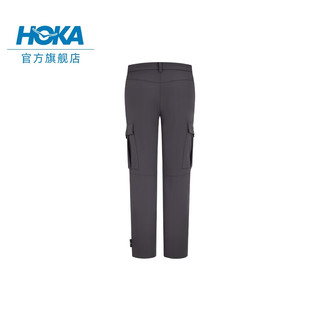 HOKA ONE ONE【李现同款】男士软壳长裤M Softshellpants 户外保暖灵活舒适 深灰色 L